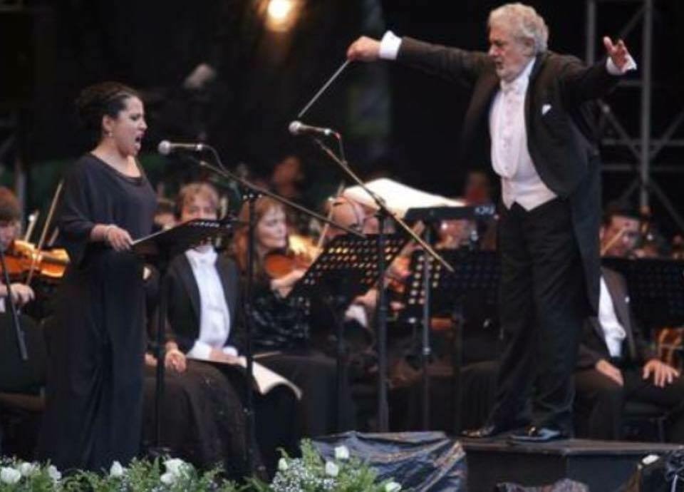 María Katzarava en escena